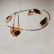New soft decoration designer living room bedroom dining room chandelier