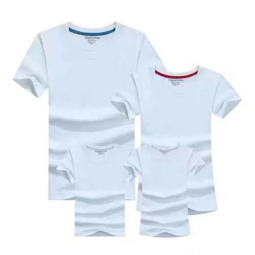 T恤班服团体服定制广告毕业文化衫速干圆领棉短袖工作服印图logo - 图0