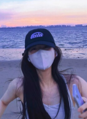 韩国EMIS帽子赵露思同款鸭舌帽显脸小大帽檐棒球帽男女同款情侣帽
