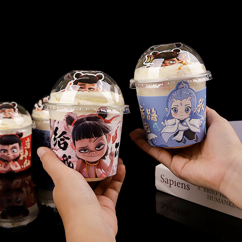 六一儿童节波波杯哪吒敖丙蛋糕装饰杯套胖胖杯三太子神话人物围边,淘宝优惠券,粉丝福利购,淘宝优惠卷