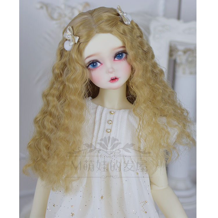bjd娃娃假发小布 mdd sd超软糯羊毛卷发型3分4 分 6分巨婴 包邮 - 图3