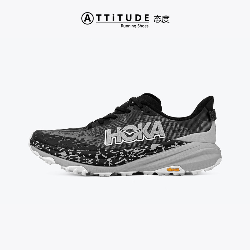 HOKA ONE ONE SPEEDGOAT 6 快羊6男飞速羚羊6户外V底越野跑鞋
