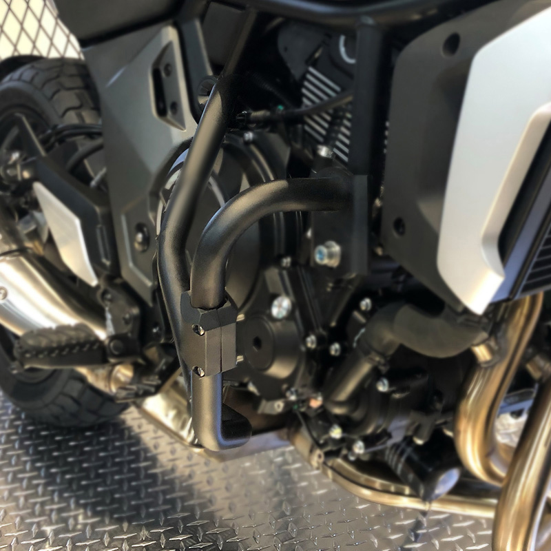 适配春风CLX700护杠改装配件运动版ADV边包分离手把发动机保险杠 - 图0