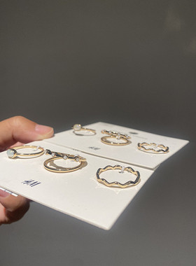 HM正品戒指配饰饰品包邮