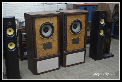 二手原装英国Tannoy/天朗 Stirling/HW 斯大林第二代书架同轴音箱 - 图1