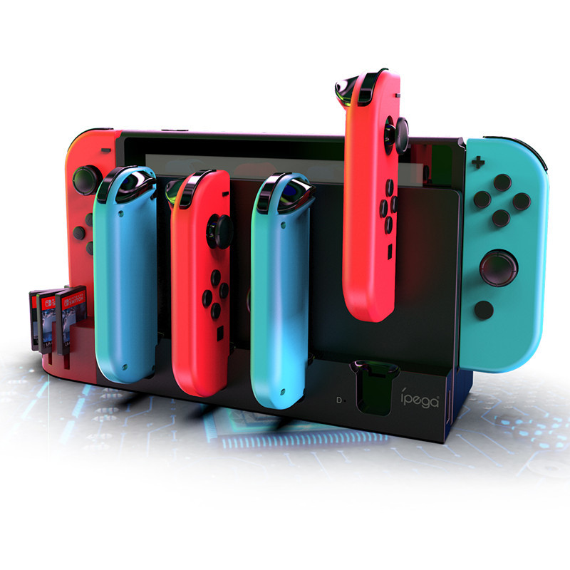 ipega原装 Switch joy con手柄充电器 NS手制充电底座充收纳支架 - 图2