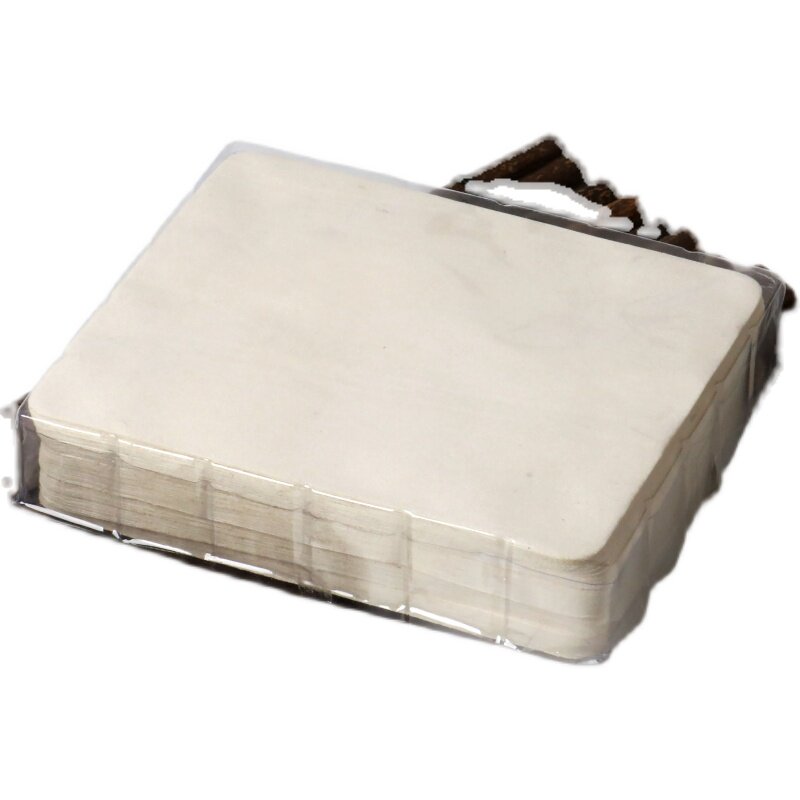 Beige deerskin glasses cloth, high-end professional cleaning eye cloth, suede cloth for wiping glasses and mobile phone screen