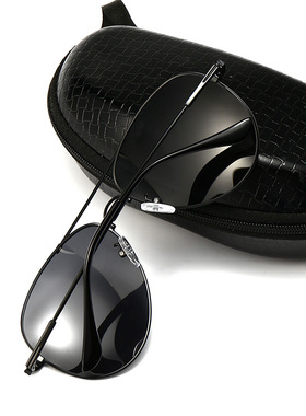 新款记忆框飞行太阳镜偏光