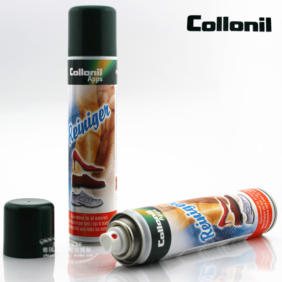 德国进口collonil可乐耐油污清洁剂纤维衣物光面翻绒皮去油渍水印 - 图1