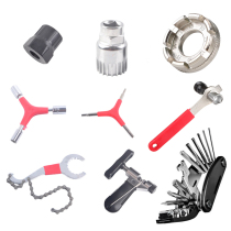 Bike Repair Maintenance Tool Dismantling Large Fluted Disc Middle Shaft Tool Amputator Spokes Wrench Multifunctional Maintenance Tool
