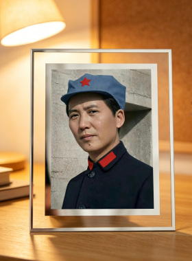 缅怀伟人相框摆台纪念怀旧照片框