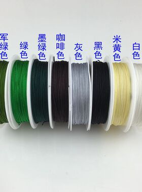 台湾进口71号玉线0.4mdiy编织绳 手链中国结挂绳红绳水晶十米一卷