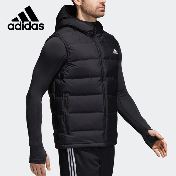 Adidas Adidas authentic new men's Helionic duck down vest vest jacket BQ2006