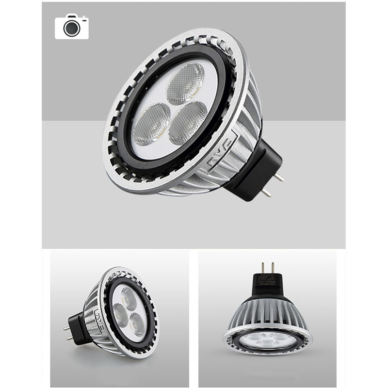 雷士照明 LED灯杯 MR16节能射灯替换led光源6/4WGU5.3节能灯泡12v - 图1