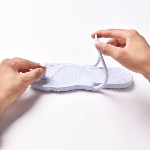 Портативные тапочки для путешествий, нескользящая пляжная обувь подходит для мужчин и женщин, сандалии для плавания