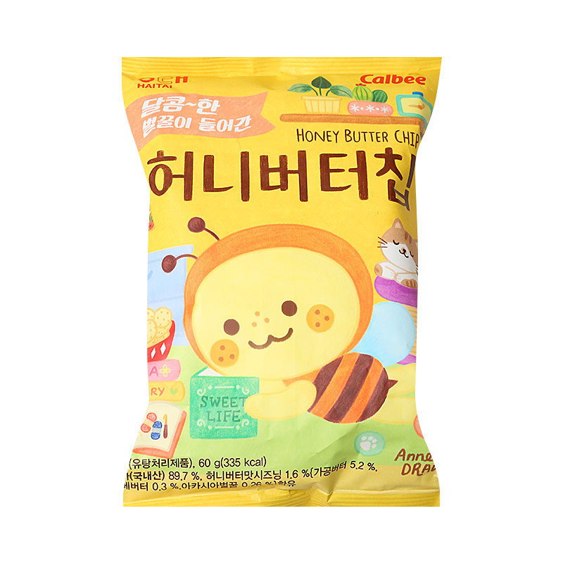 韩国进口海太牌蜂蜜黄油味薯片零食韩式薯条张艺兴同款韩剧-图3