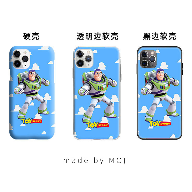 巴斯光年Buzzy玩具总动员手机壳适用iPhone14plus/Xr苹果11华为mate30vivoppo太空战士反斗奇兵 imd软壳-图1