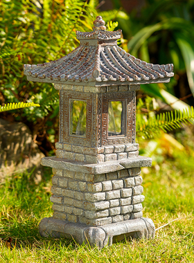 角落幽香树脂庭院氛围装饰摆件