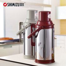 CLEAN WATER HOT WATER BOTTLE INSULATED JUG HOME STAINLESS STEEL GLASS LINER WARM POT LARGE CAPACITY DORMITORY OLD OPEN WATER BOTTLE