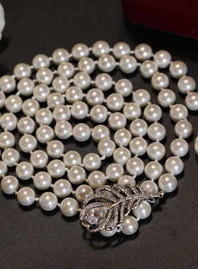 项链品牌时尚百搭长款流苏挂件