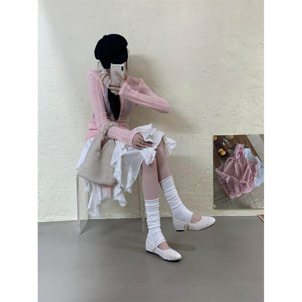 法式铆钉玛丽珍鞋女平底温柔风一字扣内增高4cm单鞋,淘宝优惠券,粉丝福利购,淘宝优惠卷