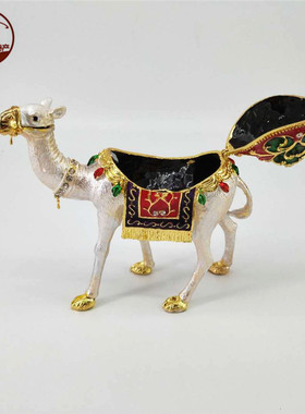 彩锡合金骆驼新疆包邮手工艺品