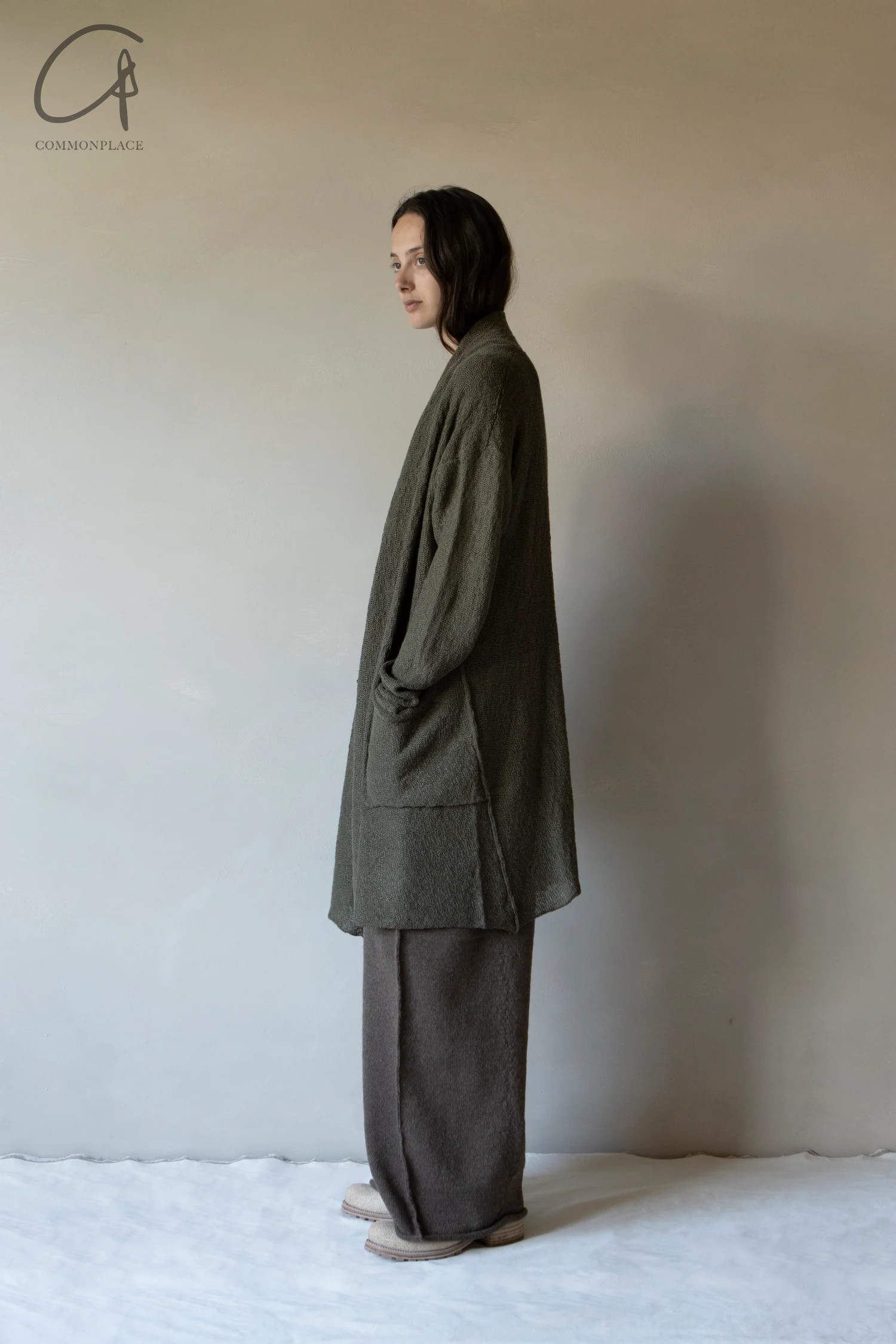 Daniel Andresen  羊绒长开衫 比利时 手作 - 图0