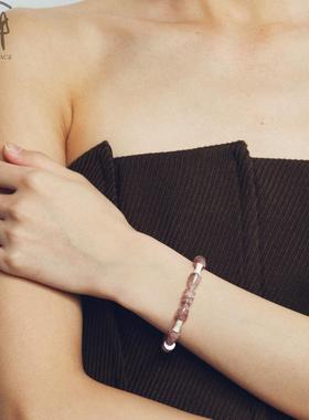 OLIO E ACETO 七夕特别系列 纯银草莓晶果实手链