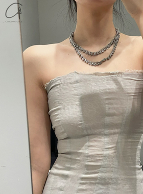 预 JEAN FRANCOIS MIMILLA 钢珠项链 手工 法国