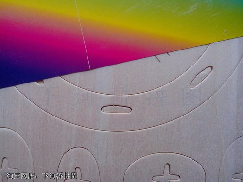 3d立体拼图 木质 四联木制仿真模型 成人手工拼装益智玩具 广州塔 - 图0