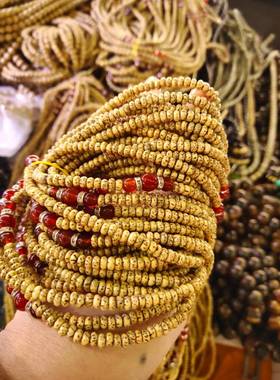 星月菩提108颗项链 佛珠念珠手串手链 迷你小星月菩提配饰女款