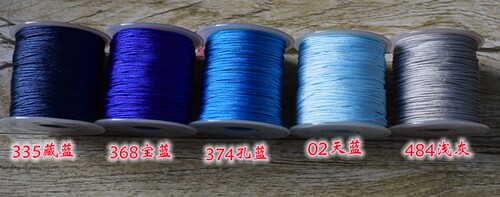 芊丝牌A玉线 锦纶手链线 台湾线 手链手绳红线 珠宝线 股线玉线 - 图2