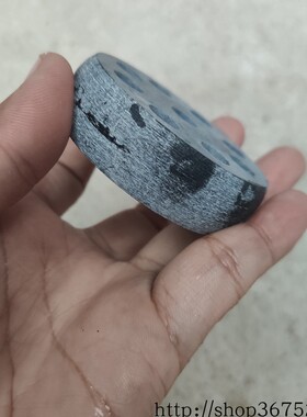 新疆墨玉圆盘墨玉粉玉席 激味盘炒菜珠净化水质火锅煮水 加工定制