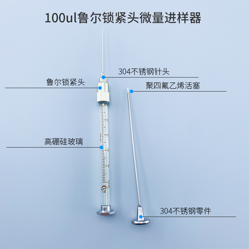 25ul50ul100ul微升鲁尔锁紧头微量进样器气液相色谱进样针注射器 - 图3