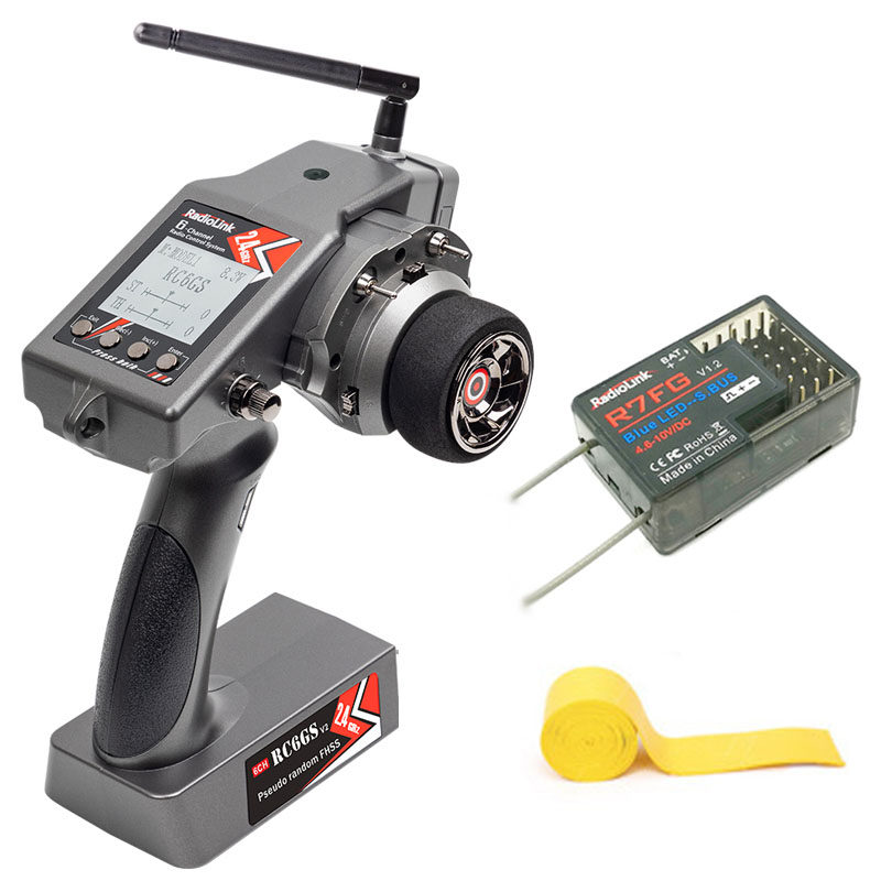 DgLiLo】乐迪RC6GS车船 6通道遥控器  2.4g陀螺仪 选配控电rc4gs - 图3