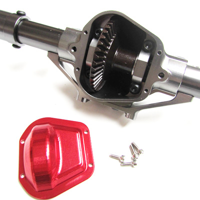 【DgLiLo】RC仿真攀爬车前后金属桥 直轴axial scx10车桥 D90 TFL - 图1