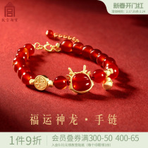 Naughty Cité interdite Red Manau 925 Silver Red Rope This Life Bracelet Necklace Necklace Birthday New Year Gift Girl