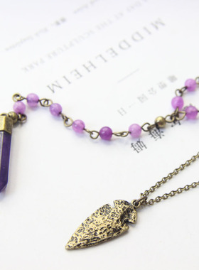 宝贝王瑞欧美外贸饰品金紫色首饰