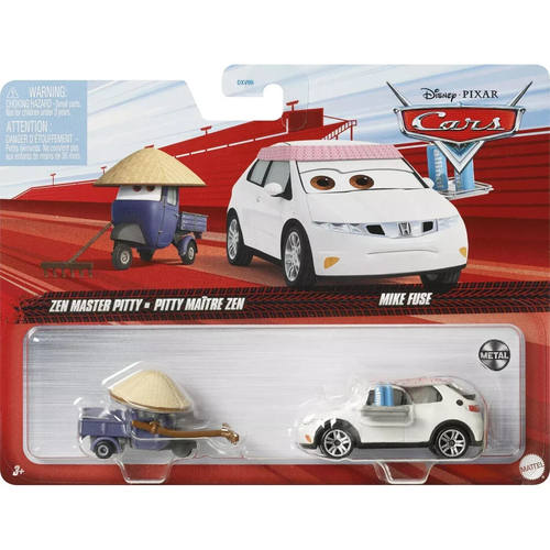 【更新2023】美泰 Pixar Cars汽车总动员玩具合金车模型两辆装-图3
