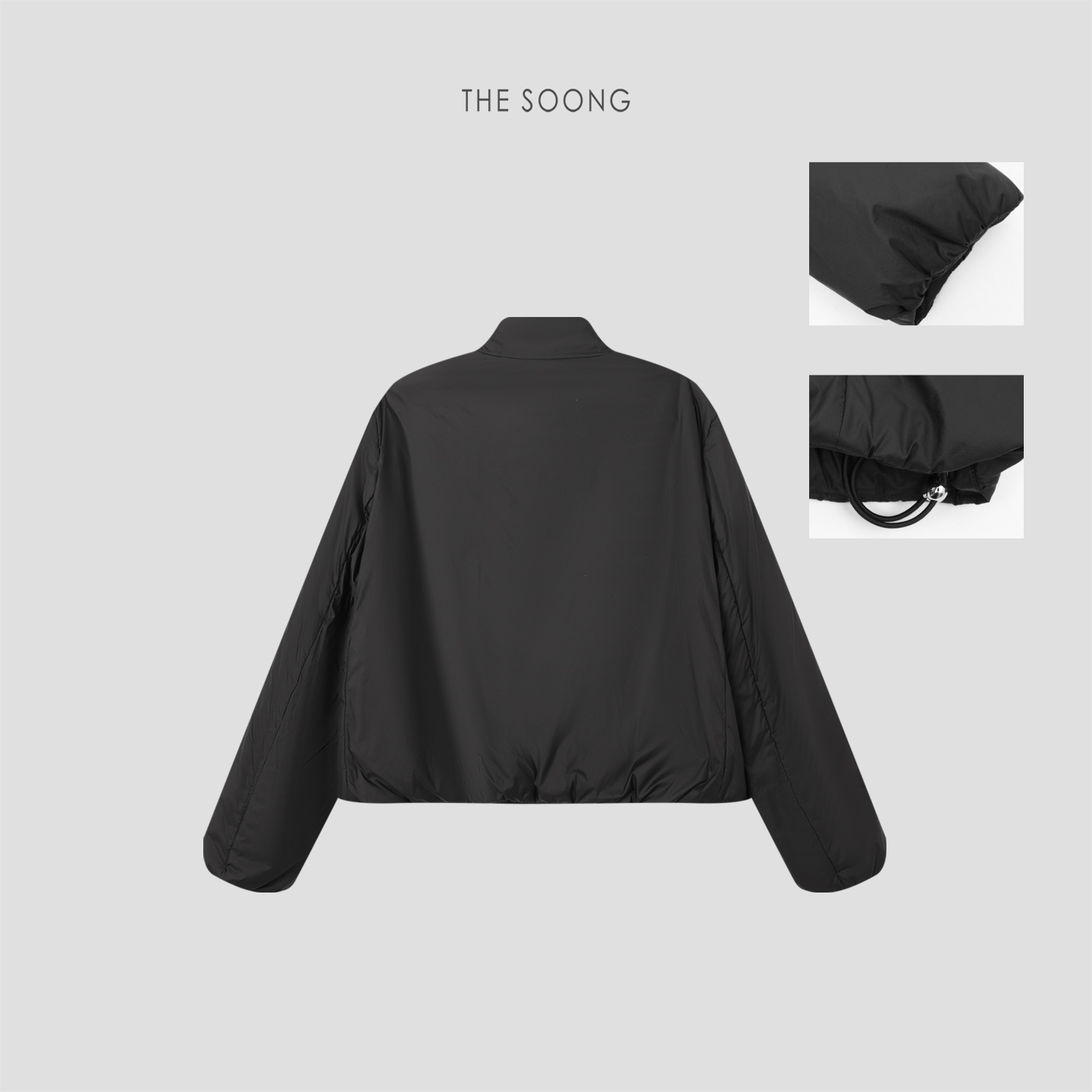 THESOONG/极简再塑 优质新雪丽暖绒空气层保暖棉服外套女8102 - 图0