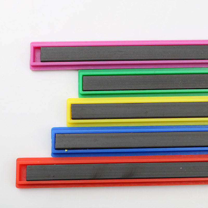 29cm磁铁吸铁石白板黑板画板30cm磁性直尺儿童早教磁条教师教学用