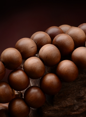 手工印度老山檀香108颗