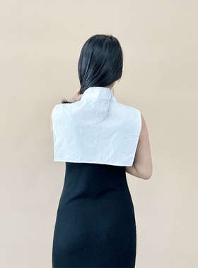 假领子古代汉服义领内衬纯色交领