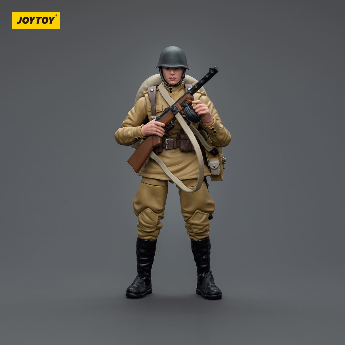 JOYTOY 暗源 1/18 3.75 军兵系列 德美苏国防军步兵陆军 可动兵人 - 图2