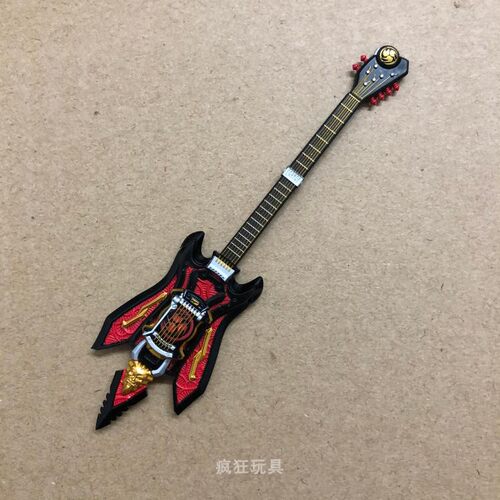 万代 SHF真骨雕假面骑士响鬼斩鬼甲斗亚马逊配件武器吉他散货模型 - 图0
