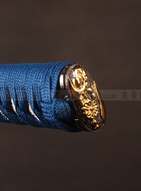 龙泉世剑 全新26cm 20cm 15cm 手柄 蓝丝 合金配件 仿鱼皮 通用