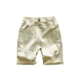 Хлопковые летние тонкие шорты для мальчиков, детские штаны, свободный крой