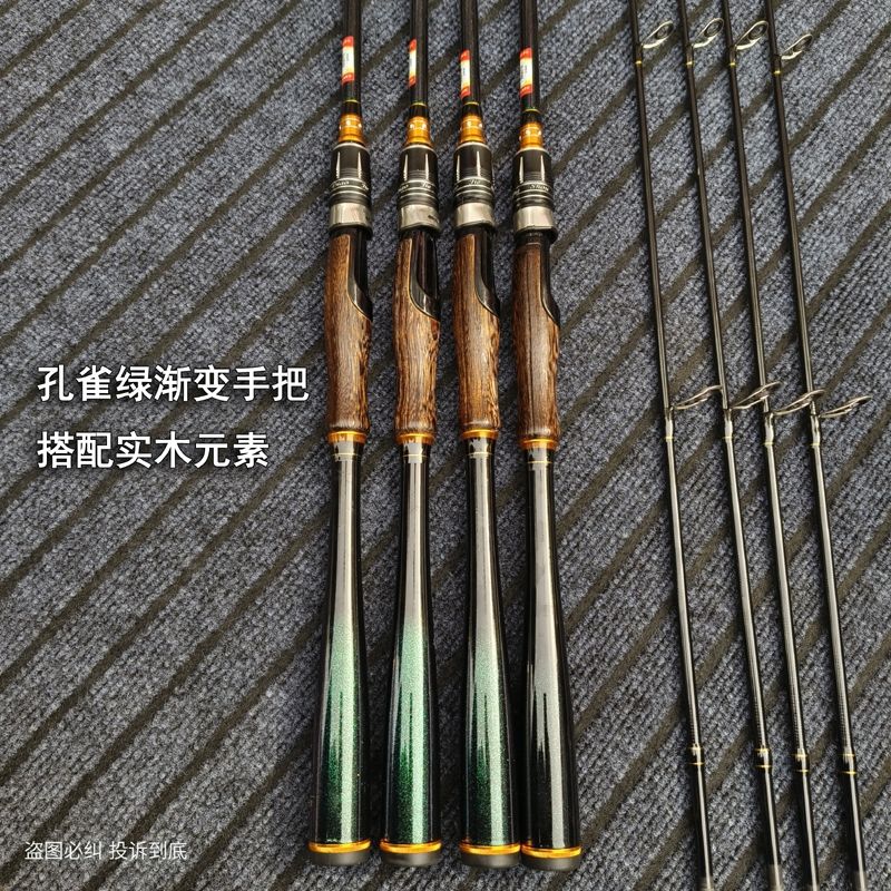 阿布战雷正品中快调M ML远投路亚竿翘嘴岸抛海鲈路滑竿滑漂竿鱼竿 - 图3