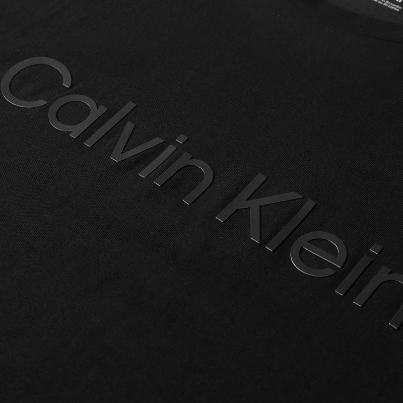 阿瞳牛社 Calvin Klein经典印花LOGO圆领T恤男休闲百搭短袖上衣夏-图1