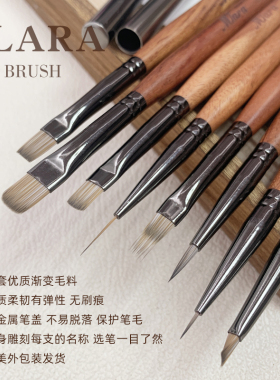 美甲笔刷套装高端专用三角彩绘笔